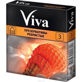 Презервативы VIVA №3 ребристые - Добрая аптека