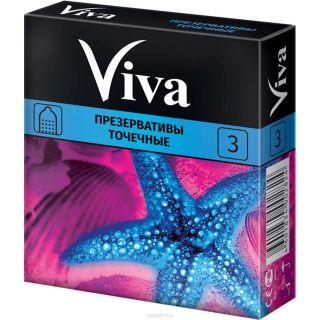 Презервативы VIVA №3 точечные - Добрая аптека