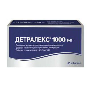 Детралекс 1000мг таб п/о №30 - Добрая аптека