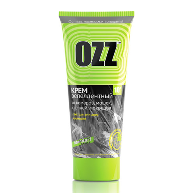OZZ 10 Стандарт Защита крем репеллентный 100 мл - Добрая аптека