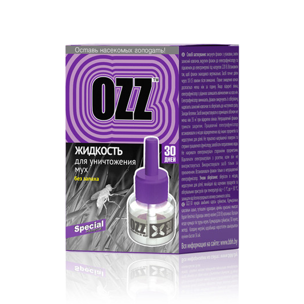 OZZ 30 дней эффектив защита Жидкость для униж.мух 30мл - Добрая аптека
