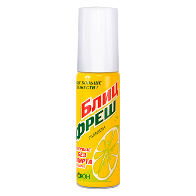 Блиц-фреш Лимон освежитель для полости рта 25мл REL1 - Добрая аптека