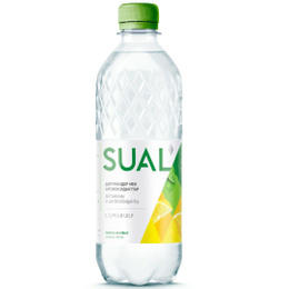 Вода Sual со вкусом Мята-Лимон 0,45л пэт - Добрая аптека