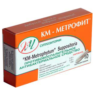 КМ-МЕТРОФИТ N10 суппоз - Добрая аптека