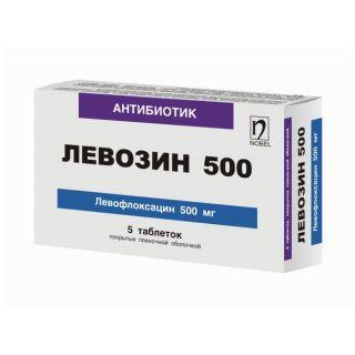 Левозин 500мг таб №5 - Добрая аптека