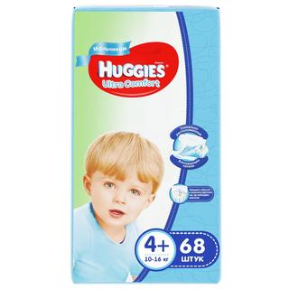 Huggies Ultra Comfort Giga (4+) 68x2 Boy детские подгузники - Добрая аптека