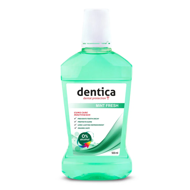 Dentica Ополаскиватель для полости рта Mint Fresh 500мл REL1 - Добрая аптека