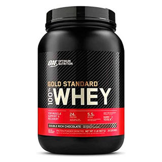 100% Whey Gold Standard 1lbs двойной шоколад 454гр REL1 - Добрая аптека