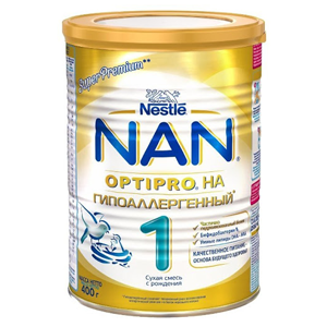Nan 1 гипоаллергенный молочая смесь 400гр - Добрая аптека