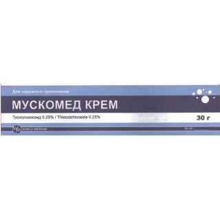 МУСКОМЕД 0.25% 30г крем д/нар прим - Добрая аптека