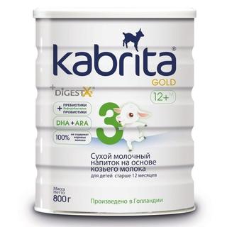 Kabrita gold 3 смесь молочная на основе козьего молока 800г - Добрая аптека