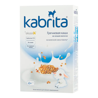 Kabrita Гречневая каша на козьем молоке с 4 месяцев 180г - Добрая аптека