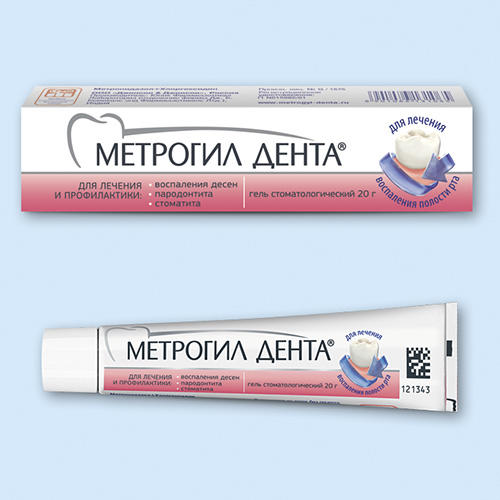 МЕТРОГИЛ ДЕНТА 20г гель стомат - Добрая аптека