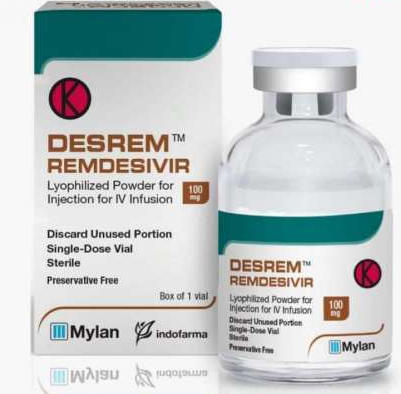 Ремдесивир лиофилизованный порошок для инъекций 100мг во флаконе DESREM REL1 - Добрая аптека