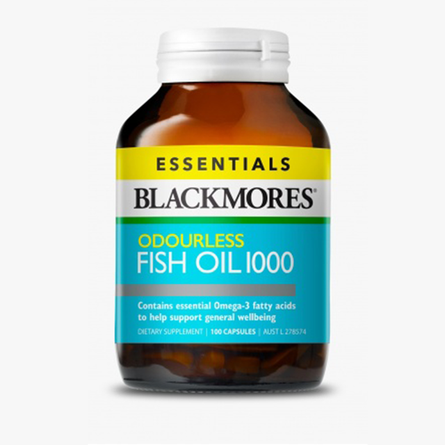 Blackmores Odourlessfish рыбий жир без запаха 1000 №400 REL1 - Добрая аптека
