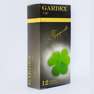 Презервативы Gardex №12 гладкие с золотым напылением - Добрая аптека