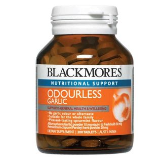 Blackmores Odourless Garlic чеснок №200 REL1 - Добрая аптека